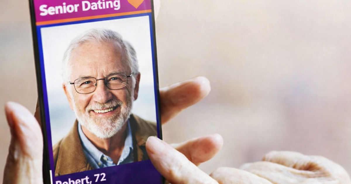 dating app on a phone