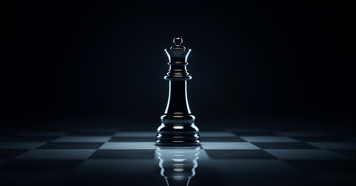 chess piece on a chess board