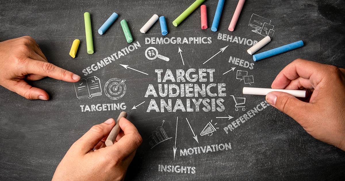 target audience analysis graphic