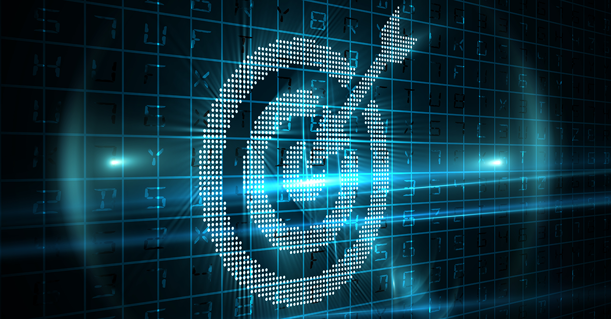 digital target with numbers